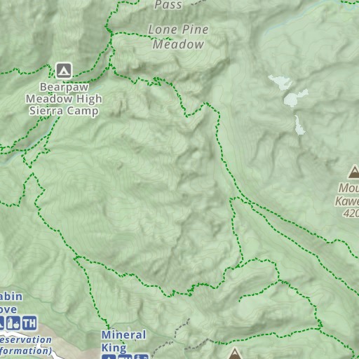 mineral king loop map
