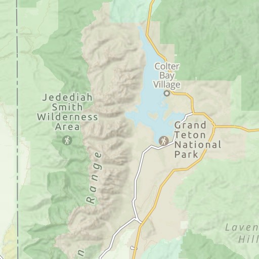 teton crest trail map